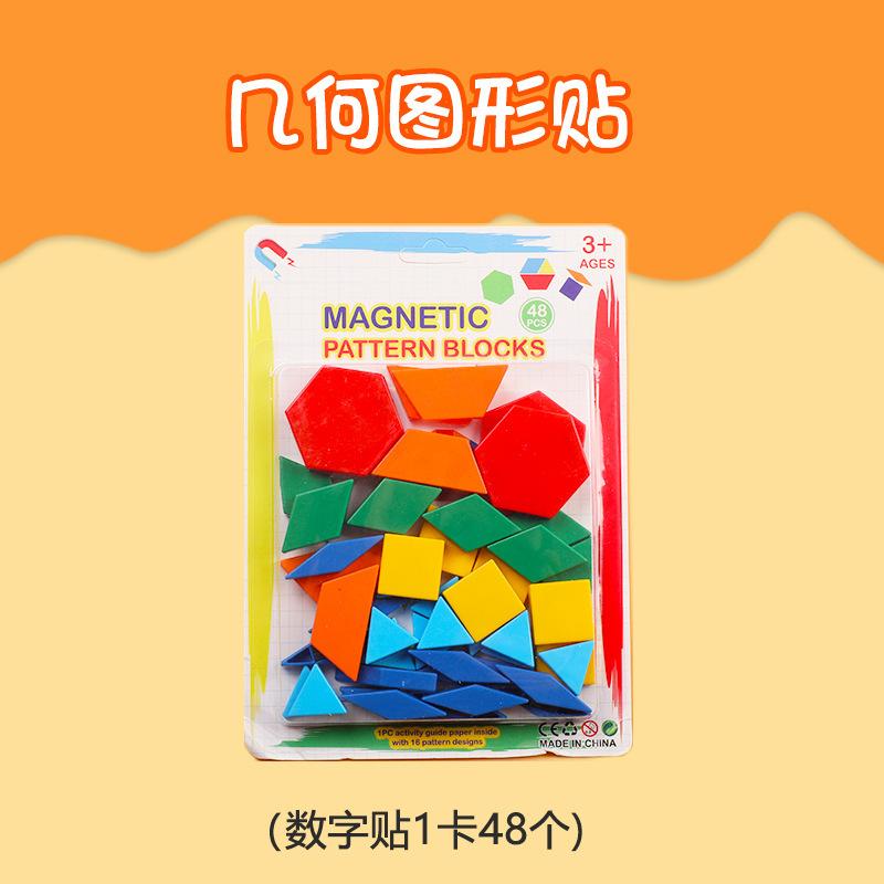 Magnetisk inlärning alfabetet Bokstäver Plast Kylskåpsdekaler Småbarn Barn lär sig stavning Räkna Pedagogiska leksaker