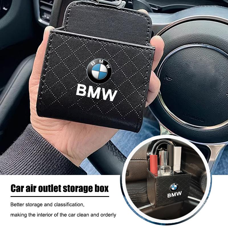 Pudełko do przechowywania na kratkę wentylacyjną samochodu Torba do porządkowania różnych przedmiotów Dla BMW F12 F13 G30 G32 F34 F40 F45 F46 X1 X2 X3 X5 X4 X6 X7 F25 F26 G06 M2