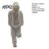 Home Office Decor Thinker Figurine 3D Printed Sweatsuit Man Statue for Eco-friendly Gift Idea Desk Bookshelf Decor Collectible Ornaments Men