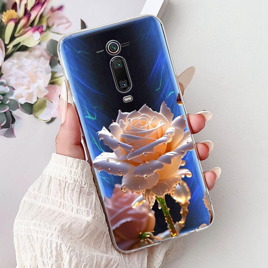 For Xiaomi Mi 9T Pro Case Cute Cat Lucky Koi Painted Cover Soft Silicone Phone Case For Xiaomi MI 9T Pro Mi9T 9TPro Fundas Coque
