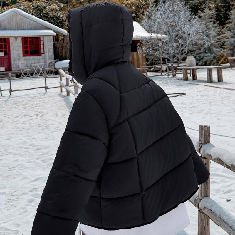 Fashion Women's Winter Coats Hooded Loose Thick Warm Parkas Women Jackets