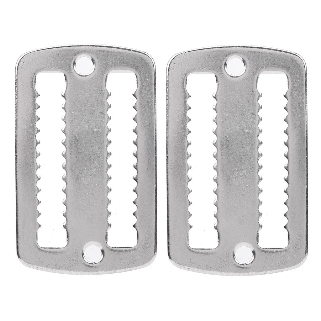 2pcs 316 Stainless Steel Diving Buckle Water Sport Diving Weight Belt Keeper Buckle