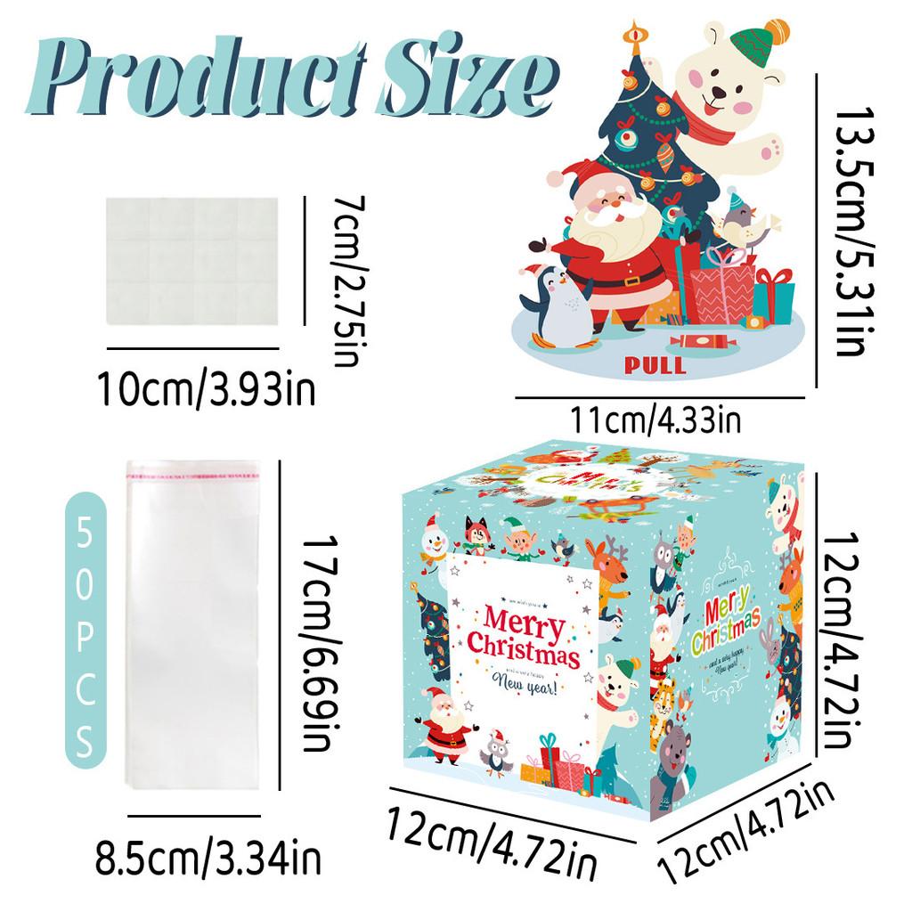 

Animal Penguin Bear Theme Christmas Party Gift Box For Birthday Gift Wrapping