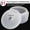 1Pc/1Set Electric Hammer Drill Dust Collector Hole Opener Dust Collector Cover Dustproof Hole Saw Drill Bit Cover Hand Tool Acce