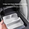 For BYD Sealion 6 Seal U EV DMI Car Refrigerator Cup Holder Silicone Mat Limiter Anti Slip Mat Interior