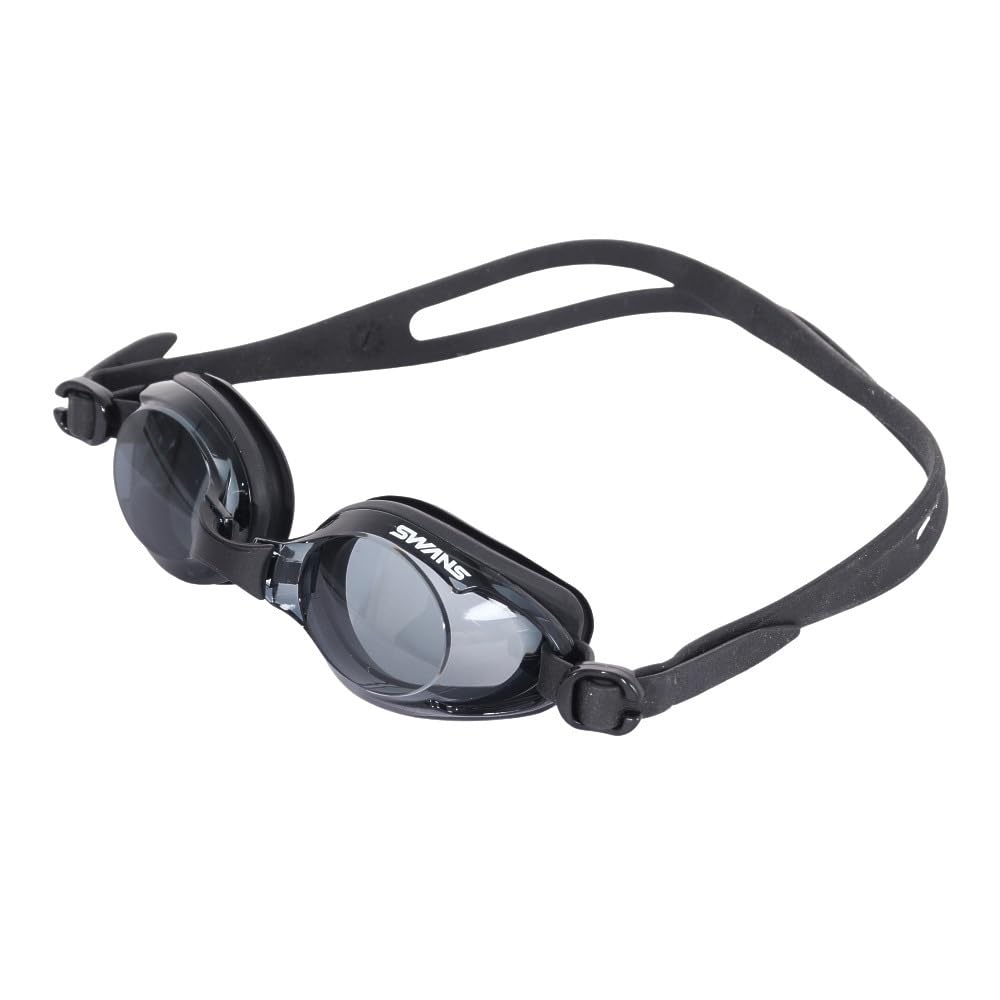 Swimming Fitness Cushioned BK [Swans] Goggles, Goggles, TK-SWRV-008N (Black/FF/Men's)