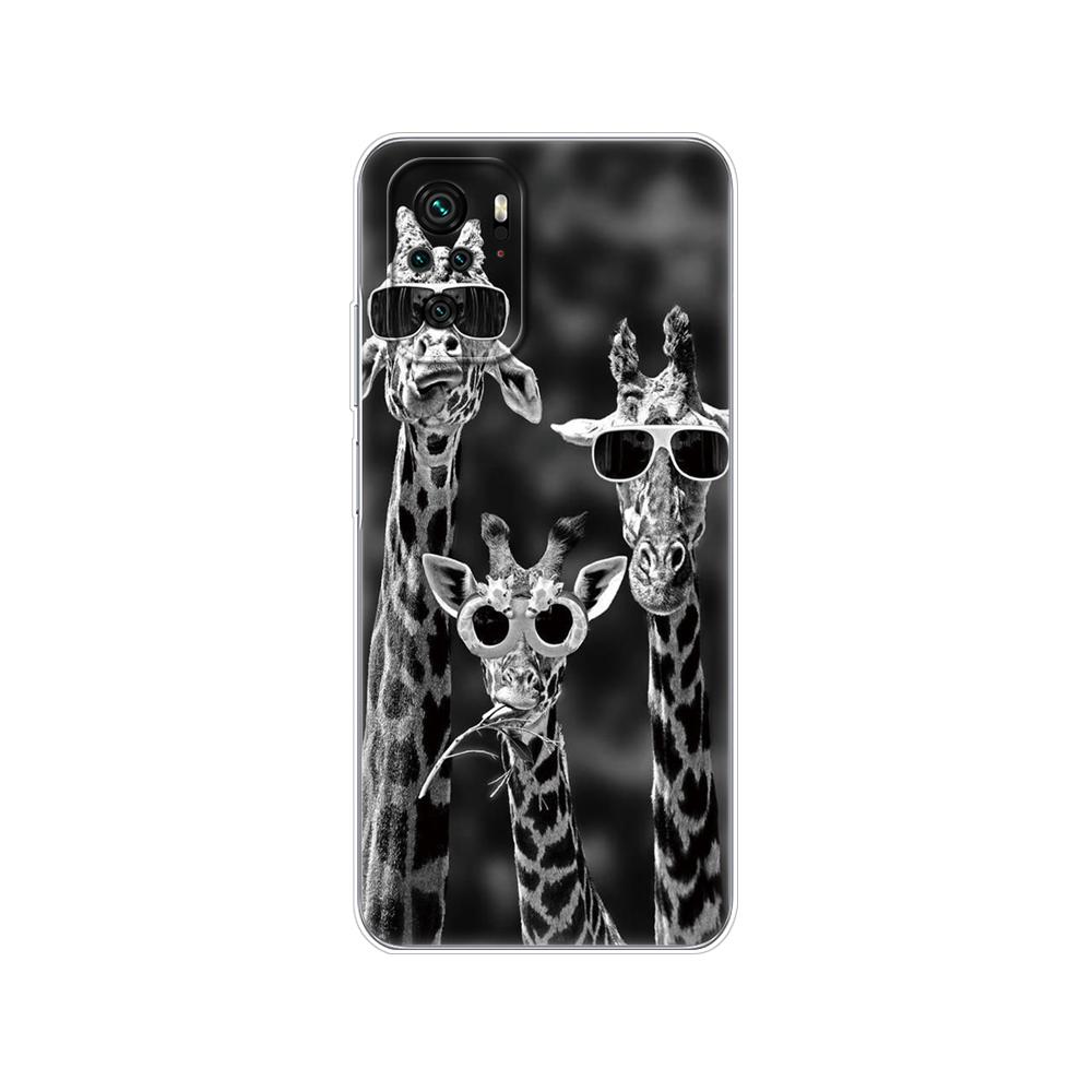 For Xiaomi Redmi Note 10 10S Case 4G 5G Silicon Soft Tpu Back On Redmi Note 10 Pro Global Phone Cover Note10 S Bumper Etui Funda