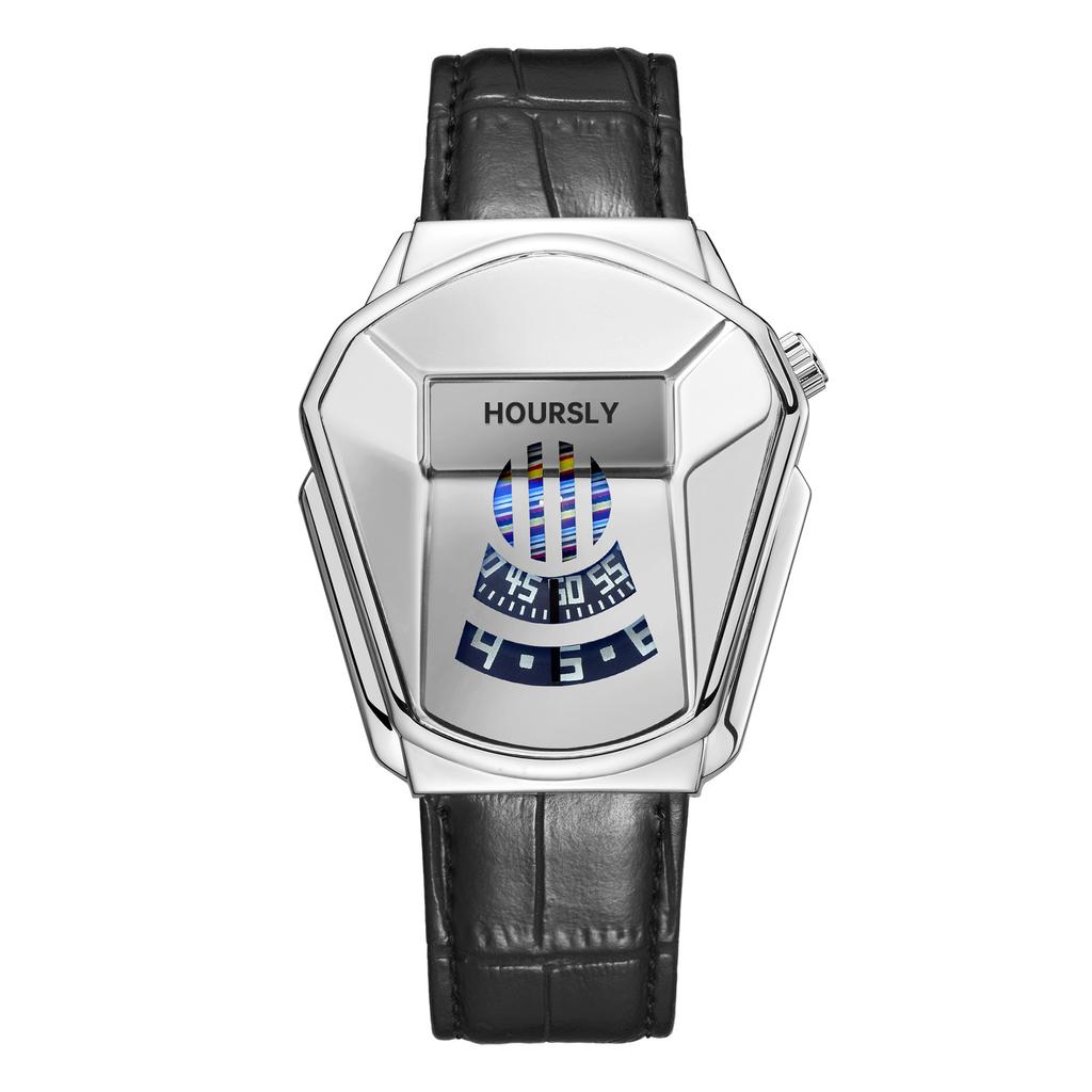 Alloy Men's Motorcycle Personalized Watch Waterproof Quartz Watch