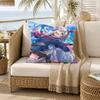 Oguri Cap Tamamo Cross Umamusume Pretty Derby Pillow Case for Sofa Living Room Home office Decor Protective Cover