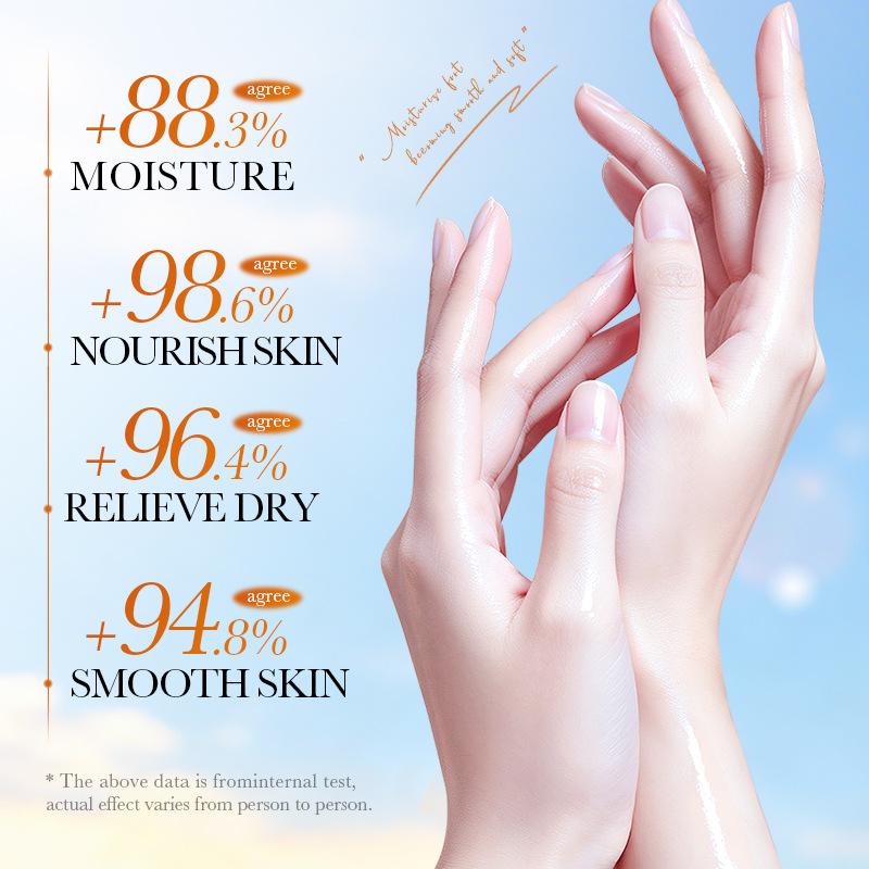 3pcs Osmanthus Hand Mask 40ml Vitamin E Hydrating Moisturizing Moisturizing Smooth Hand Mask Skin Care Products