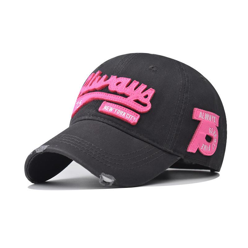 Cotton Embroidered Cap With Geometric Pattern And Breathable Fabric For Adults