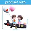 Playful Couple Themed Resin Car Ornament Dashboard Decors Creative Dashboard Decors Creative Automotive Gift For Partner