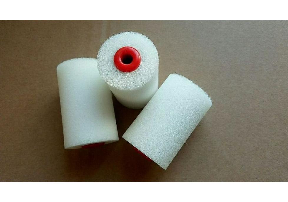 2-Inch & 4-Inch Water-Based Sponge Roller Brush, High-Density Polyurethane, Latex Paint, No Dead Corners, Free Shipping.