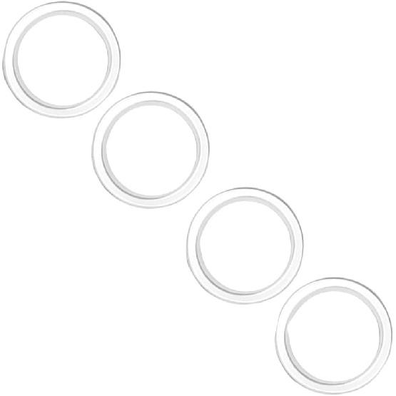 Dash Air Outlet Vent Cover Trim, AC Vent Dashboard Air Conditioner Decoration Rings, 2018-2020 Compatible with Jeep Wrangler JL JLU - Silver серебряный