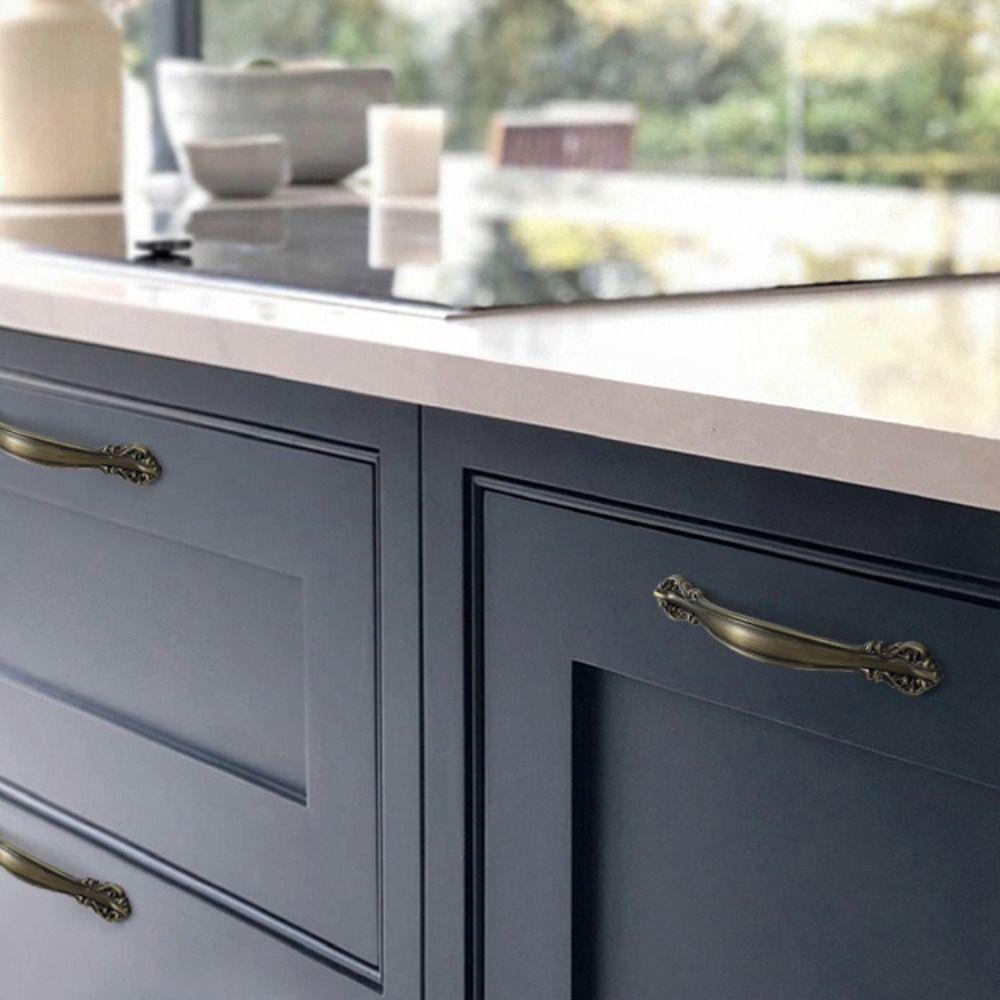 Zinc Alloy Drawer Pulls Bronze Finish Furniture Handles Hardware  Furniture Accessories