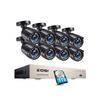 Video Surveillance Kit - BAZARLAND30 - ZO.SI - 8 Cameras - 1 TB Hard Drive - IP66 Night Vision