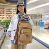 Schoolbag Japanese tooling schoolbag female Korean version ins primary school student change bag backpack large capacity junior high school student 