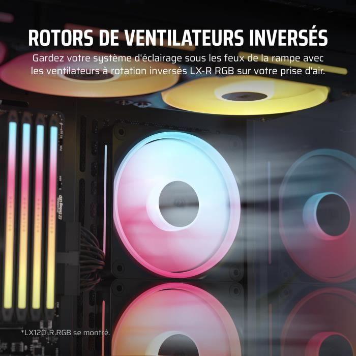 PC Cooling - CORSAIR - CO-9051051-WW - iCUE LINK LX140R RGB Single Fan