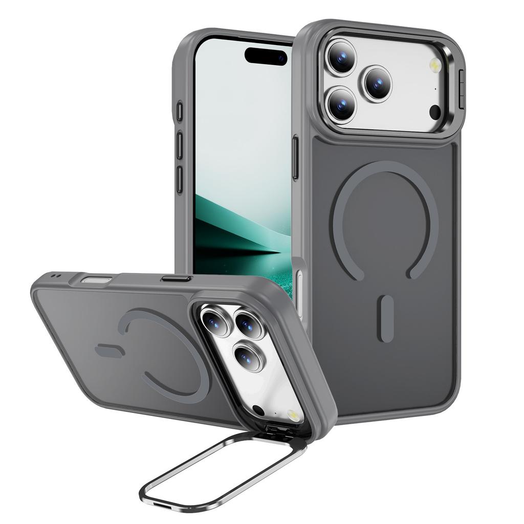 For Apple Mobile Phone Case, Light Luxury, High-end Skin-feeling Magnetic Contact Lens Holder, for IPhone17pro Mobile Phone Case