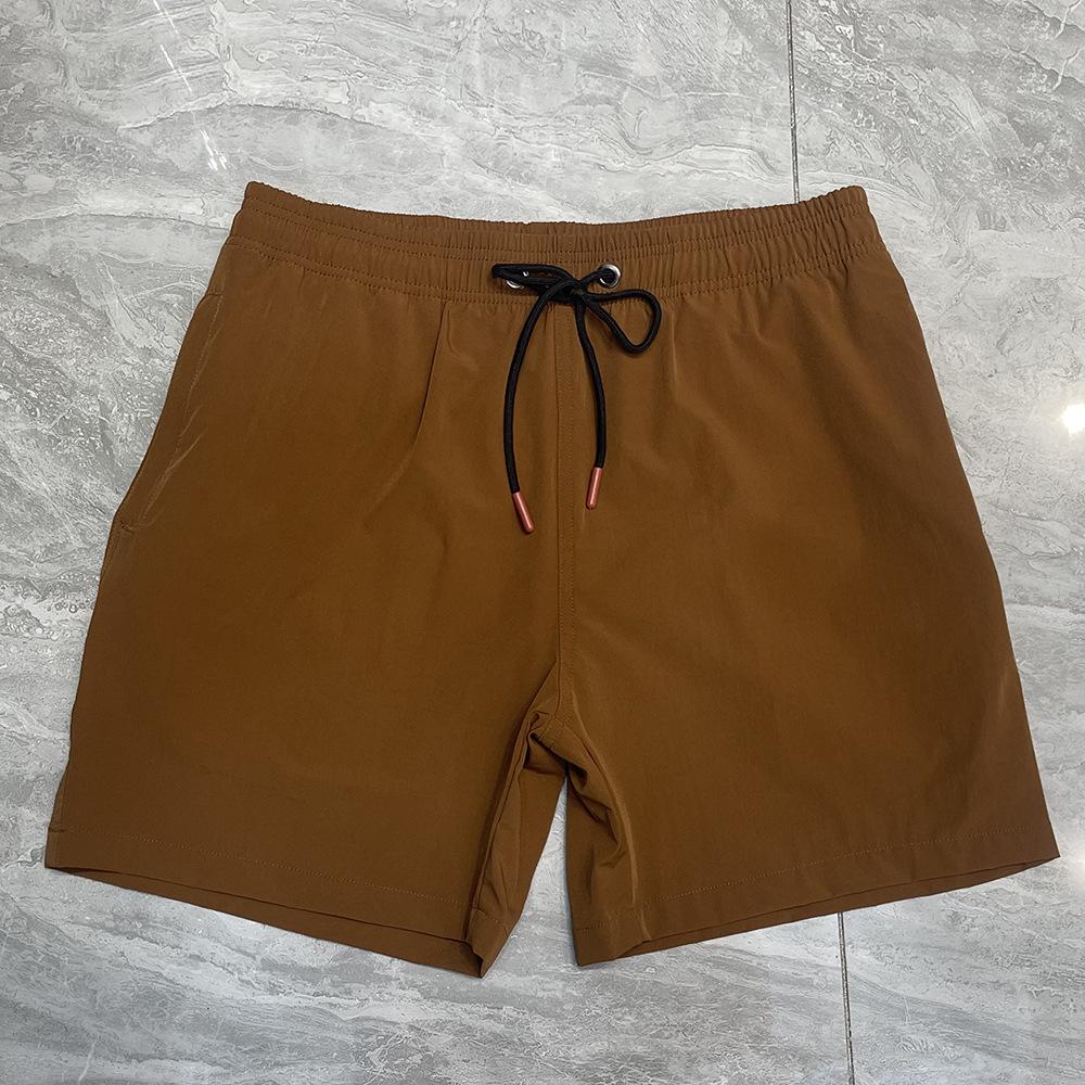 Heren Sneldrogende Nylon Stretch Zwembroek: Losse, Grote Maten Strandshorts voor Vakantie of Warmwaterbronnen.