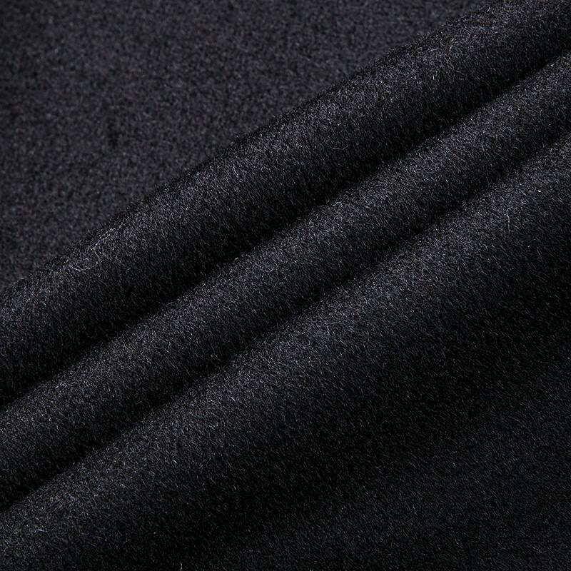 FAPAI Men's Pure Wool Oversized Long Coat