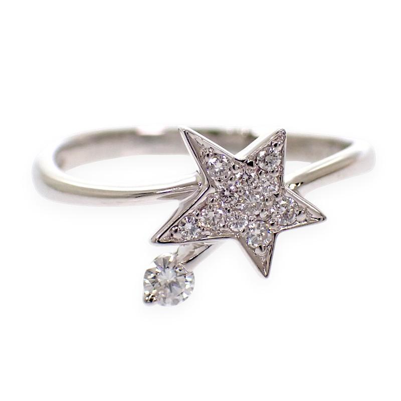 No Brand  #12.5(JP Size) Ring K18 White Gold Women