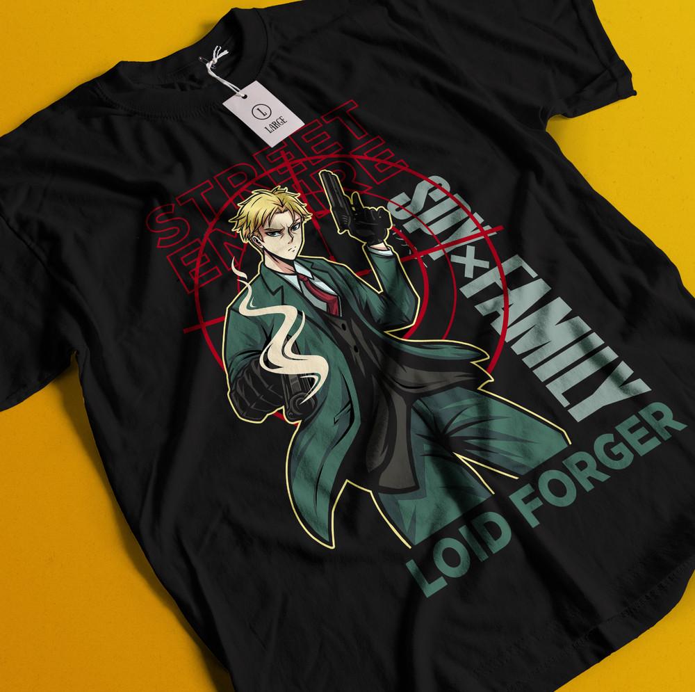 

Футболка Spy X Family Футболка Аня Футболка Лойд Йор Форджер Футболка Бонд Сильвия Футболка Дэмиан S