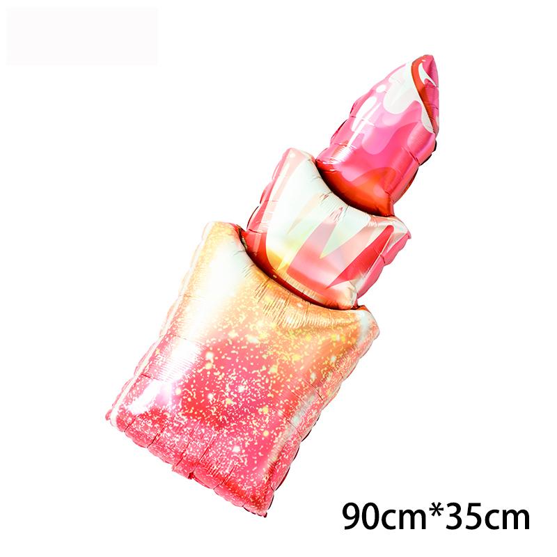 LOVE Letter Foil Balloon Lipstick Red Lip Foil Balloon Anniversary Wedding Valentine's Day Birthday Party Decoration Bridal Ball