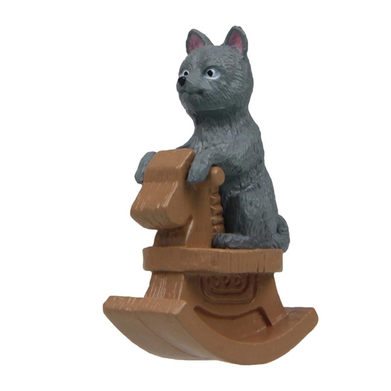 Lovely Double Dog Design PVC Sculpture Vehicle Dashboard Decoration Home Office Display Ornament