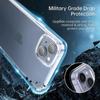 Coque pour iPhone 14 - BOOLING - Transparent - Silicone - Protection Antichoc - Recharge sans fil