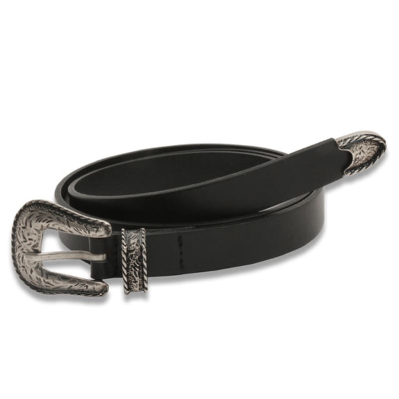 

doffsept Western Cowhide Belt in Black F