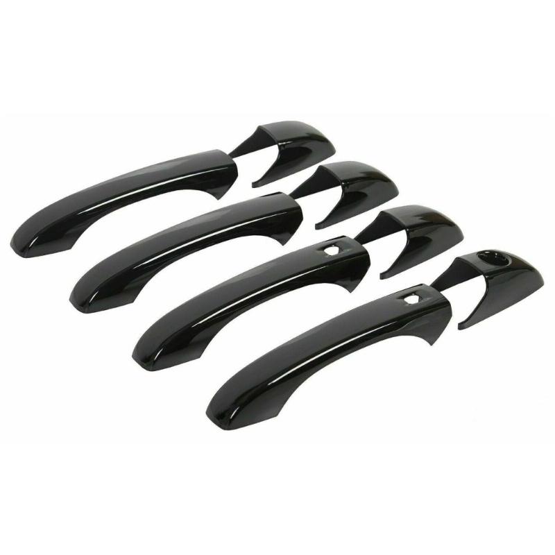 Pack Of 4 ABS Door Handle Covers with Anti Slip Grip & Easy Installation Vehicle Accessories for Multiple Automotive