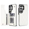 For Samsung Galaxy S26 Ultra S26 Plus Case, Luxury Flip Folio PU Faux Leather Wallet Cover Card Slots and Kickstand for Women