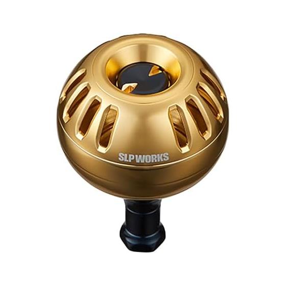 Daiwa Slp Works RCS 25 SALTIGA 47mm Aluminum Power Round Knob Gold