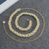 Elegant Women Accessories Dress Decoration Pearl Belt Waist Dress Strap Thin Waistband Waist Chain