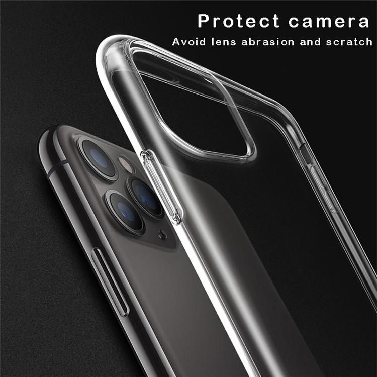 Ultra dünne durchsichtige Hülle für iPhone 11 12 13 mini 14 15 16 Plus 17 Pro Max 16e 17e 7 8 SE X XR XS Max Silikon Hülle