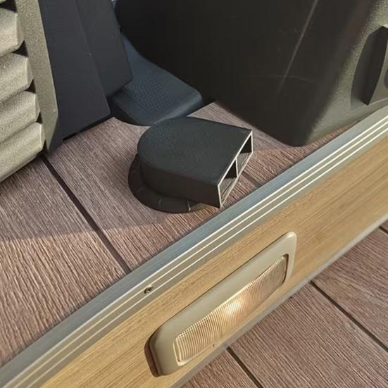 RV Heating Air Diffuser, Caravan Heater Outlet Vent Cover with Airflow Director, 3D Printed Heat Deflector for Camping