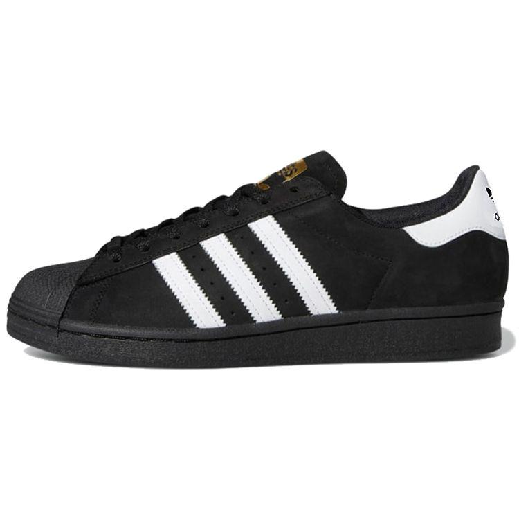 

Черные кроссовки унисекс adidas Superstar Core Cloud-White Gold-Metalic FV0321