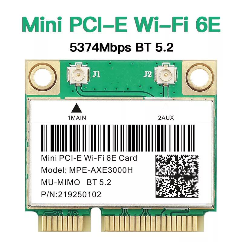 MPE - AX3000H WiFi 6 Half Mini PCIe, 2.4G/5Ghz Dual - Band, Bluetooth Adapter