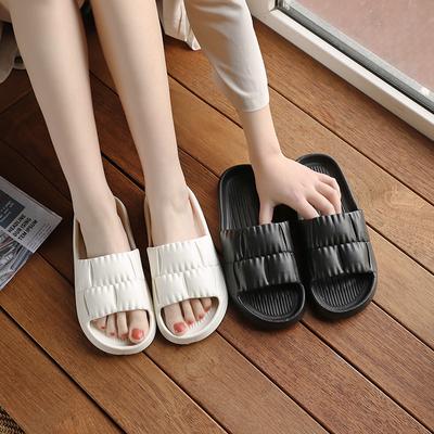 Unisex Slippers Women Sandals Summer Bathroom Thick Bottom EVA Anti-slip Shoes Soft Bottom Home Slipper