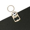 Keychain Pendant, Thickened Stainless Steel Bottle Opener Key Chain, Football Pattern Waterproof Multifunctional Key Ring Fan Gift Bar Accessory