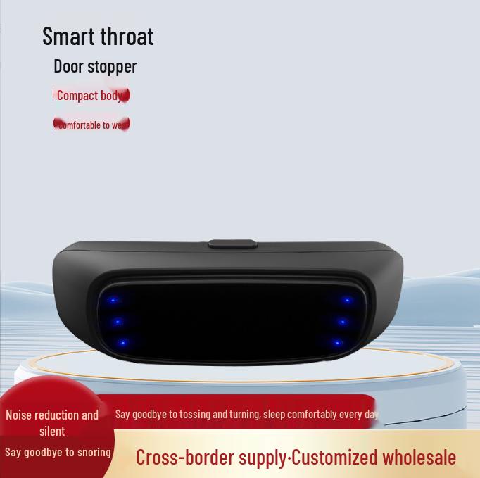 

Электрическое устройство против храпа для снятия заложенности носа и предотвращения апноэ Blue 008