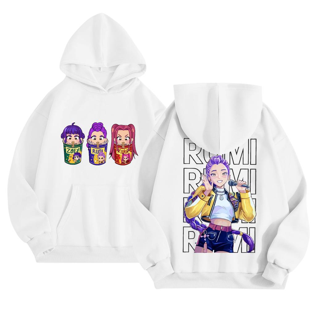 Children's Long-sleeved Loose Pullover Fashionable Hooded Sweatshirt