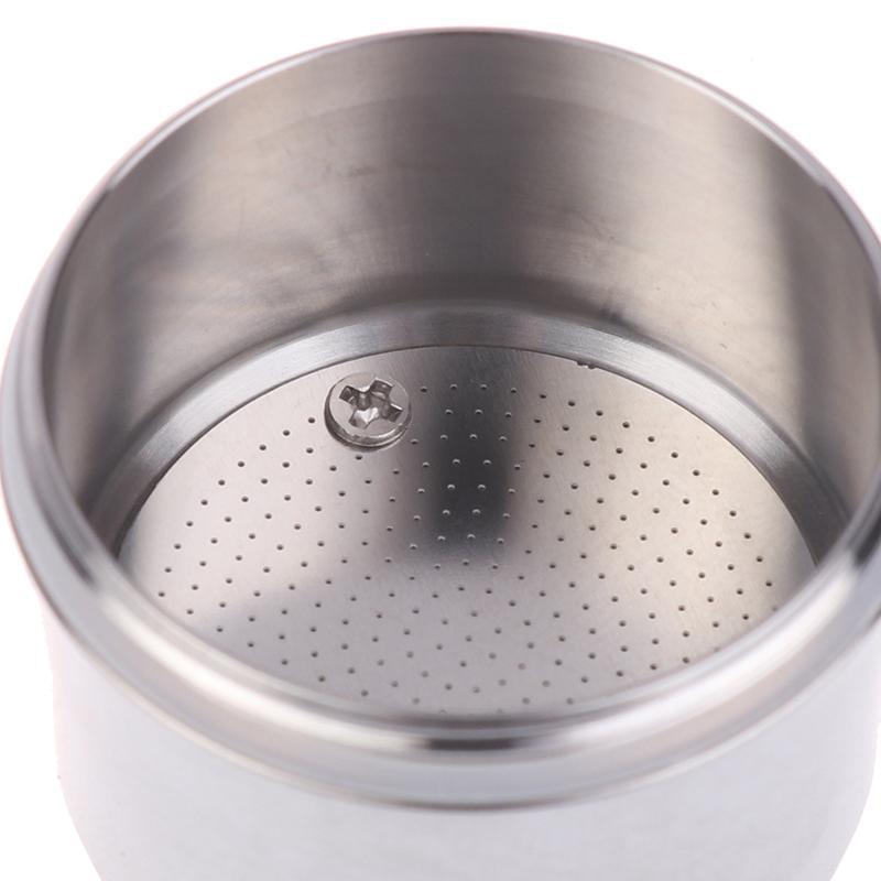 Icafilas Stainless Steel Reusable Illy Coffee Filter Tamper Set Refillable Capsules Pod Tamper For Illy X9 X8 X7.1 Y5 Y3 Y1.1