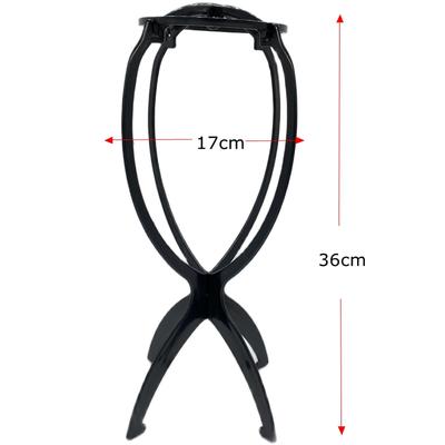 2 Pcs Stand 36cm Desk Stand Portable Wig Stand Wig Stands Portable Wig Hanger Salon Barber Hanging Hats Holder Display Stand