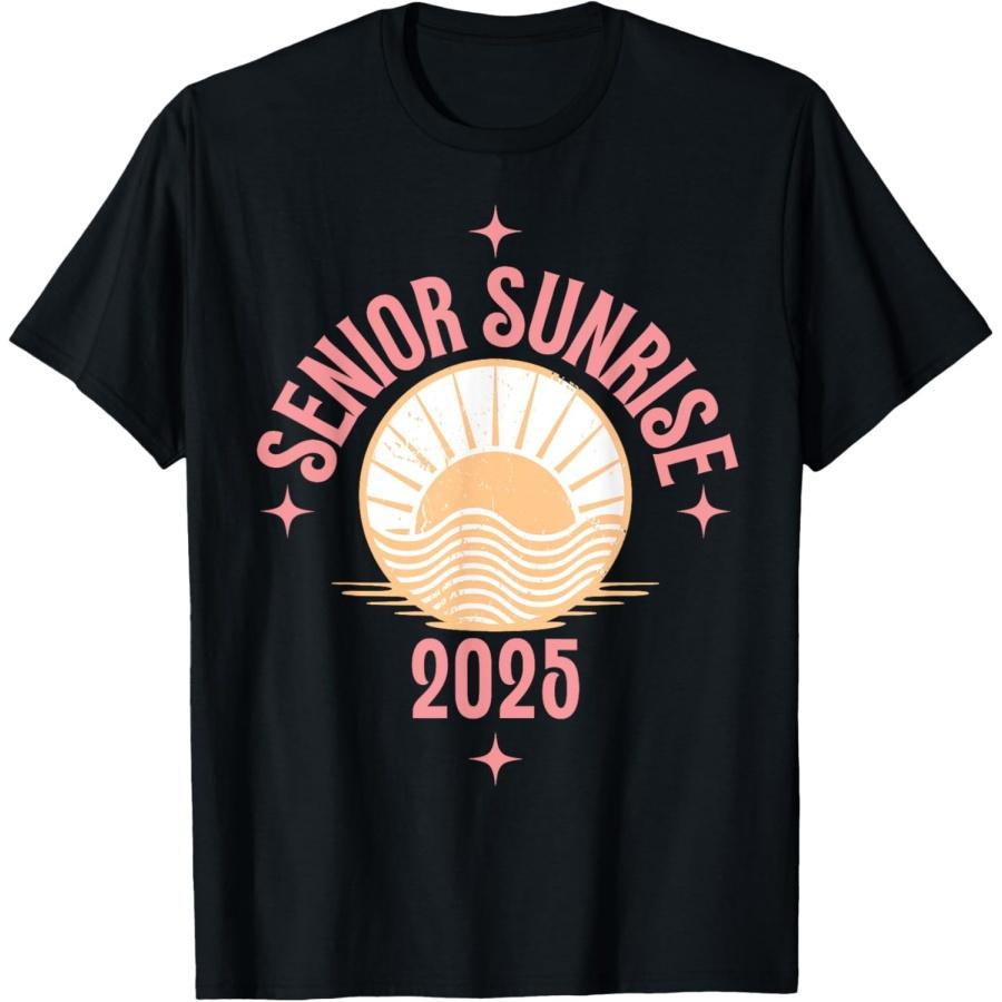 Magical Senior Sunrise 2025 High School 12th Twelfth Grade T-Shirt XXXXXL чёрный