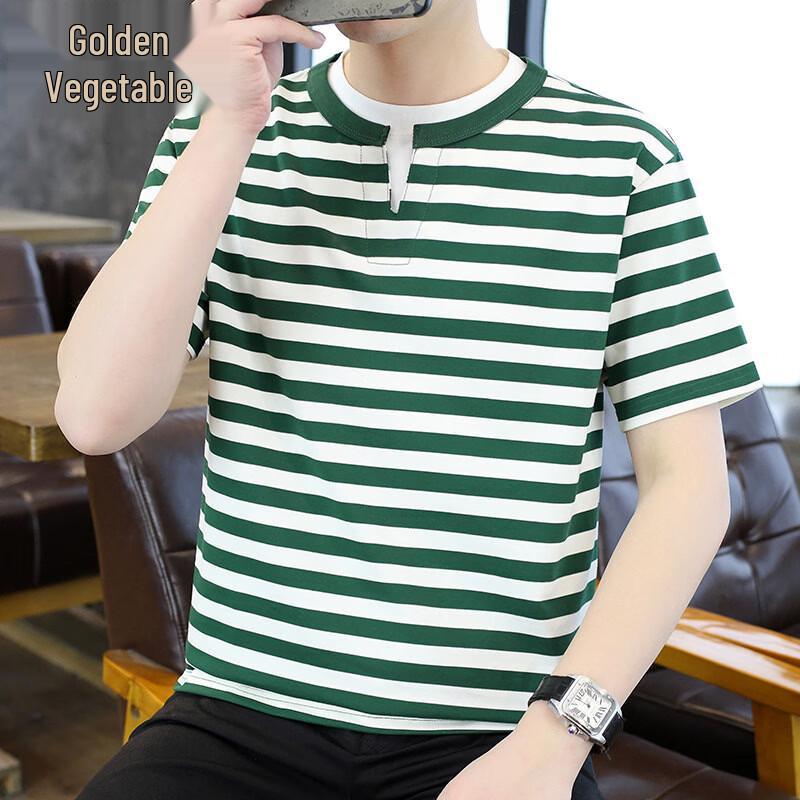 Jinjuan Men s Short Sleeve T-Shirt 4XL