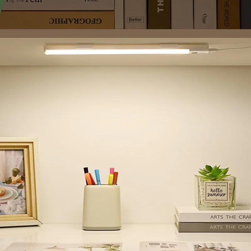 LED Cabinet Light PIR Motion Hand 40CM Sweep Sensor Desk Lights  USB Plug  For Home Kitchen Bedroom Closet Bedside Night Lamp