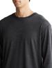 Icebreaker U EYELET LS TEE Jet Heather Medium COOL-LITE