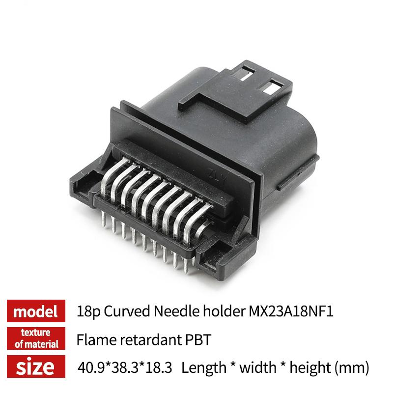 5/20 Sets JAE Type Automotive Waterproof Connector MX23A12SF1 MX23A26NF1 PCB Board Wiring Harness Plug Pin End